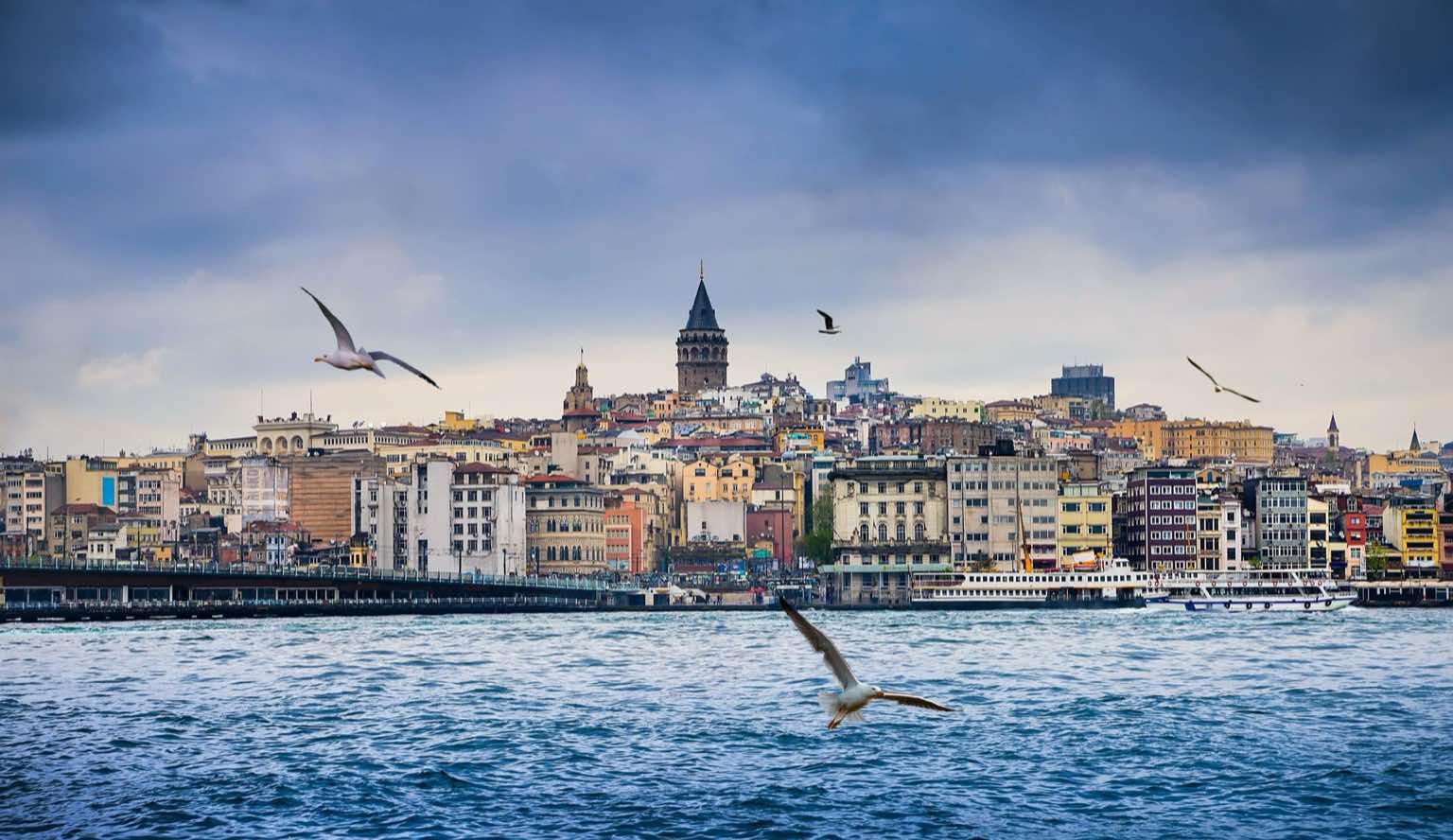 İstanbul Galata Kulesi manzarası
